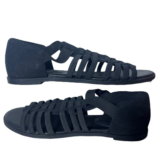 Eileen Fisher “Rato” Strappy Sandal • Size 6 • Elegant & Stretch - Picture 1 of 5